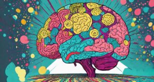 The mind representing anxiety